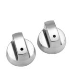 Gasmate BBQ Control Knobs - Chrome Plated